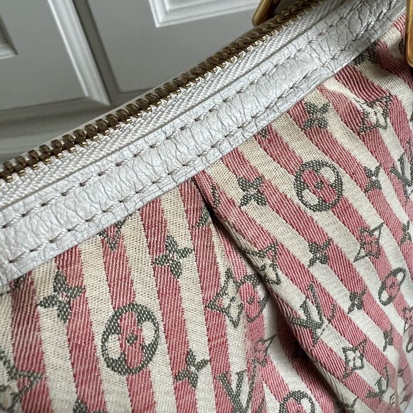 🚫SOLD🚫 Authentic Louis Vuitton Croisette Mini Lin Marina PM Two-Way Bag - Picture 14 of 16